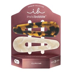 CLIPSTAR PREMIUM Star gazing - Mollette per capelli, INVISIBOBBLE