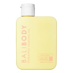 Tanning Oil Pineapple SPF15 - Olio abbronzante Formato Viaggio, BALI BODY