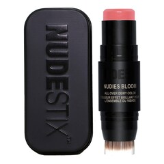 Nudies Bloom All-Over Dewy Color - Stick per occhi, guance e labbra, NUDESTIX