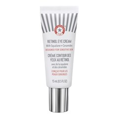 Retinol Eye Cream - Crema occhi con retinolo + squalano + ceramidi, FIRST AID BEAUTY