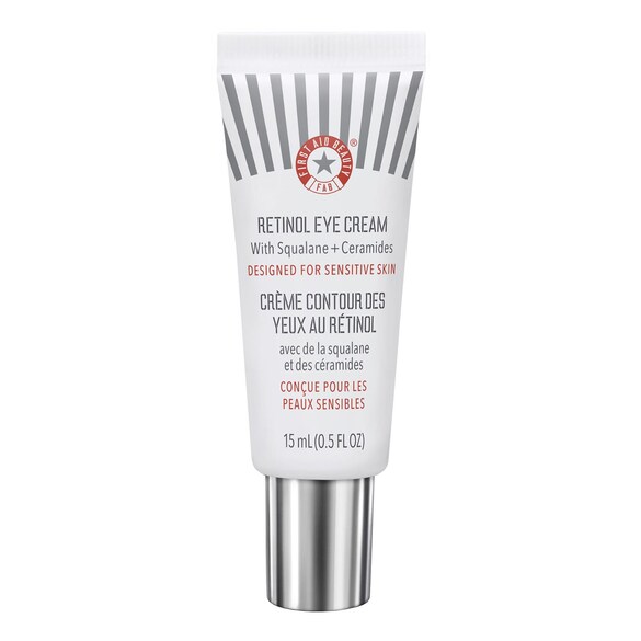 Retinol Eye Cream - Crema occhi con retinolo + squalano + ceramidi, FIRST AID BEAUTY