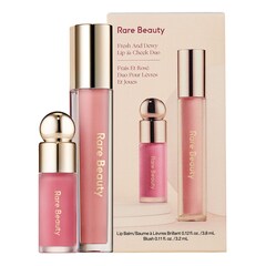 Fresh and Dewy Lip & Cheek Duo - Duo balsamo labbra e blush, RARE BEAUTY