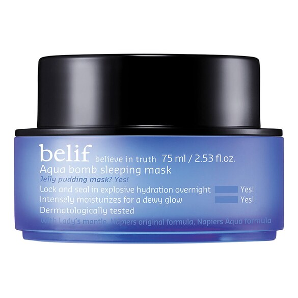 Aqua Bomb Sleeping Mask - Maschera da notte idratante, BELIF