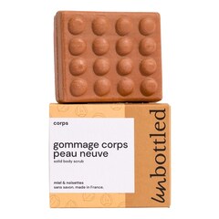 Scrub corpo pelle nuova  - Scrub solido per il corpo Formato Viaggio, UNBOTTLED