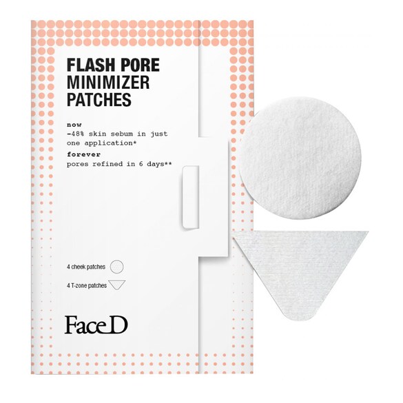 FaceD - Patch per la riduzione immediata dei pori Formato Viaggio, FACE D