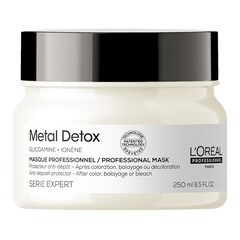Metal Detox - Maschera per capelli danneggiati e brillantezza intensa, L'Oréal Professionnel