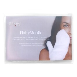 Fluffy Moufle - Guanto detergente ed esfoliante delicato