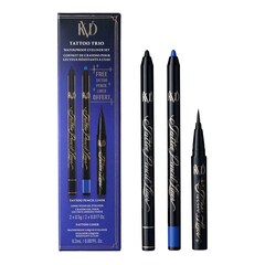 Tattoo Trio Waterproof Eyeliner Set - Cofanetto make-up occhi, KVD Beauty
