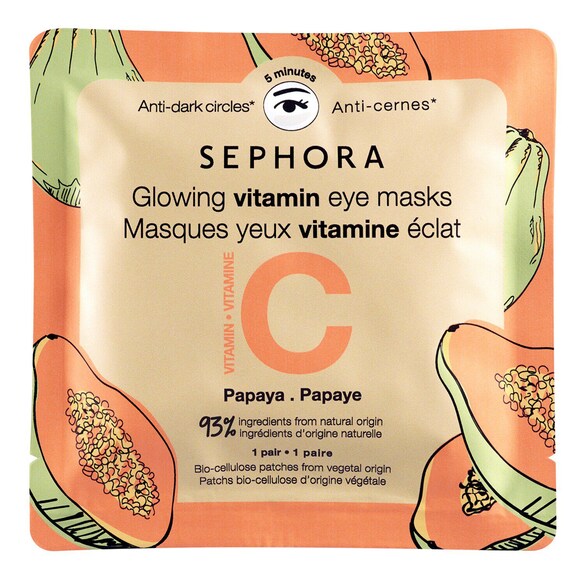 Maschere vitaminiche occhi - Maschere occhi in bio-cellulosa, SEPHORA COLLECTION