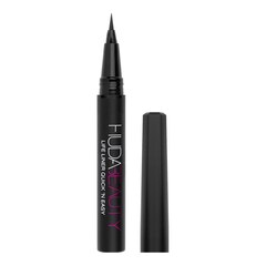 Life Liner Quick 'n Easy Precision Liquid Liner Mini - Eyeliner formato mini, HUDA BEAUTY