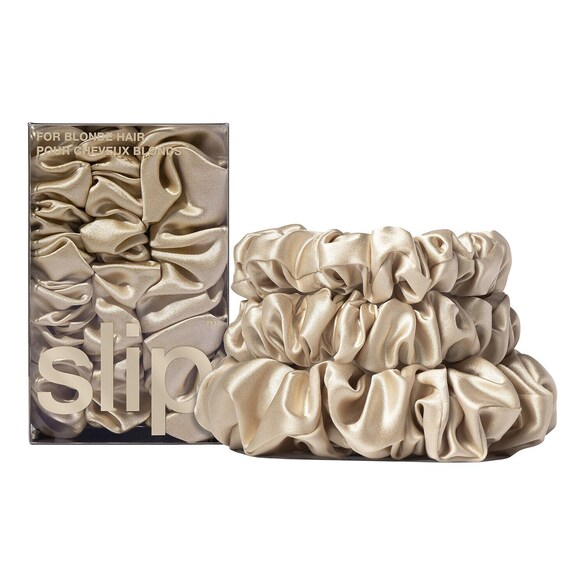 Back to basics - Elastici di pura seta per capelli biondi, SLIP