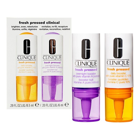 Duo Fresh Pressed Clinical System - Cofanetto Viso, CLINIQUE
