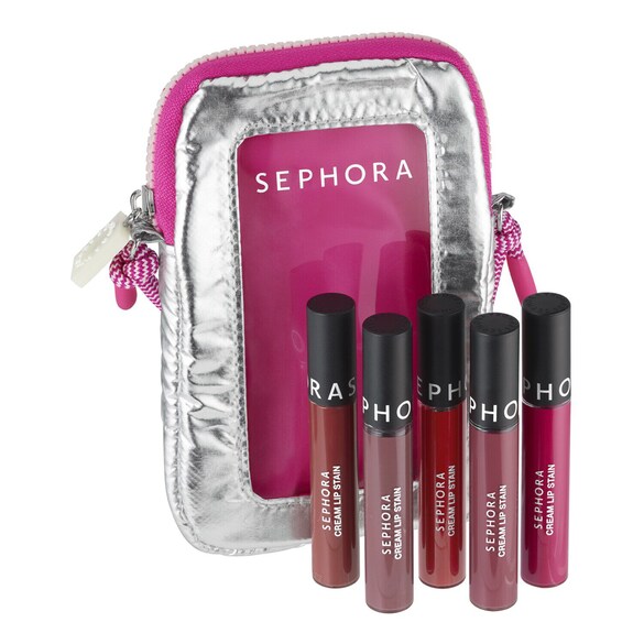 Moving Lights - Kit di rossetti vellutati no-trasfer Cream Lip Stain, SEPHORA COLLECTION