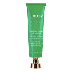 Golden Leaf - Maschera viso illuminante e riparatrice, TRULY