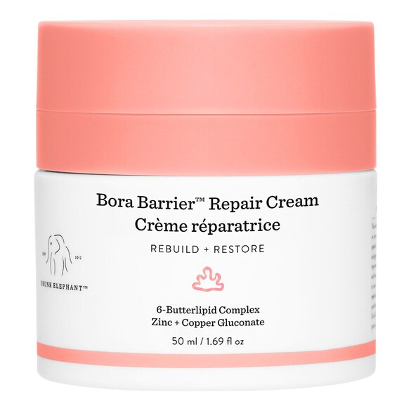 Bora Barrier Repair Cream - Crema viso ricca di lipidi e ceramidi, DRUNK ELEPHANT