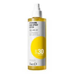 Hydraoil sun spray SPF30 - olare corpo e capelli, FACE D
