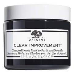 Clear Improvement - Maschera purificante e nutriente al miele e carbone , ORIGINS