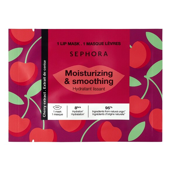 Maschera labbra alla ciliegia - Labbra lisce e idratate in 5 minuti, SEPHORA COLLECTION