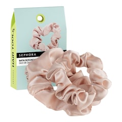 Set di due scrunchie in raso - Uno piccolo e uno grande, SEPHORA COLLECTION