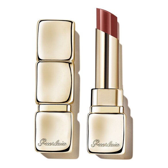 KissKiss Shine Bloom - Rossetto con 95% di ingredienti di origine naturale, GUERLAIN