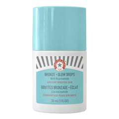Bronze + Glow Drop - Gocce abbronzanti + illuminanti alla niacinamide, FIRST AID BEAUTY