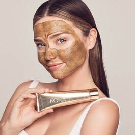 Turmeric Brightening & Exfoliating Mask 2-in-1 - Maschera esfoliante viso