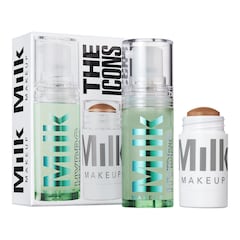 The Icon Set - Primer idratante e bronzer crema in stick, MILK MAKEUP