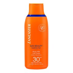 SUN BEAUTY BODY MILK SPF 30 - Crema solare per il corpo, LANCASTER
