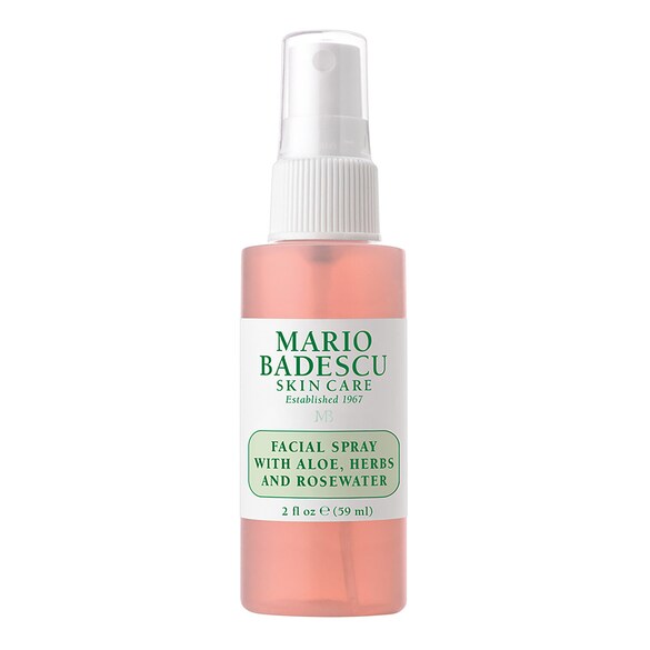 Spray viso aloe vera, alle piante aromatiche e acqua di rose - Formato Viaggio, MARIO BADESCU