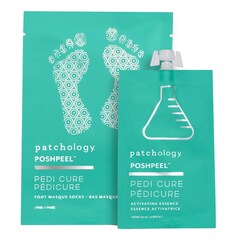 PoshPeel PediCure - Peeling esfoliante piedi Formato Viaggio, PATCHOLOGY