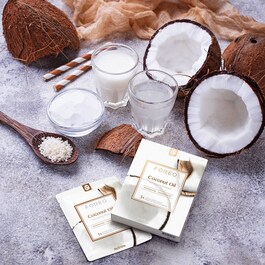 Coconut Oil - Maschera viso in tessuto nutriente e idratante attivabile da UFO