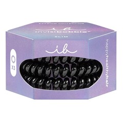 Slim Premium - True Black, elastici per capelli, INVISIBOBBLE