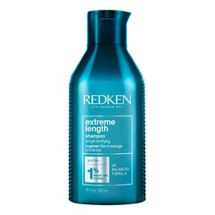 Extreme Length - Shampoo per capelli danneggiati, fragili e lunghi, REDKEN