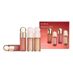 Blush & Glow 4 Piece Mini Set - Cofanetto make-up, RARE BEAUTY