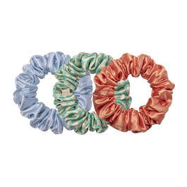 3 slip pure silk large scrunchies - Elastici Large Slip in pura seta