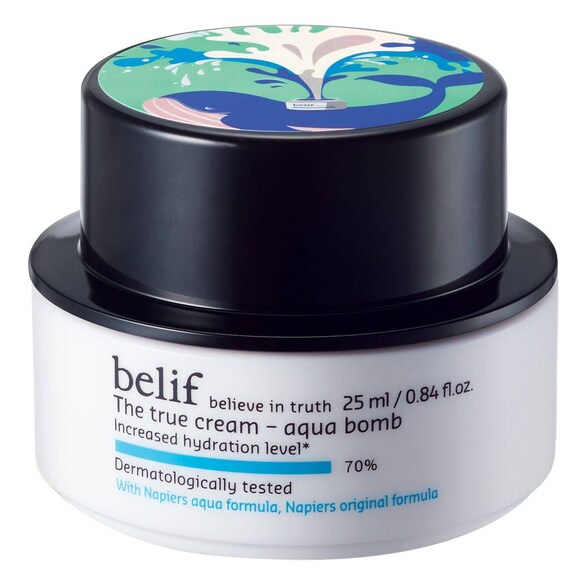 The True Cream - Aqua Bomb Mini Formato Viaggio, BELIF