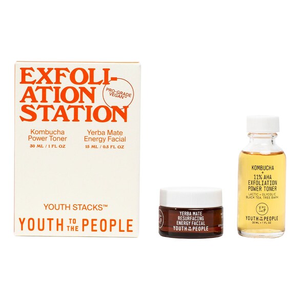 Exfoliation Station - Set per la cura del viso, YOUTH TO THE PEOPLE