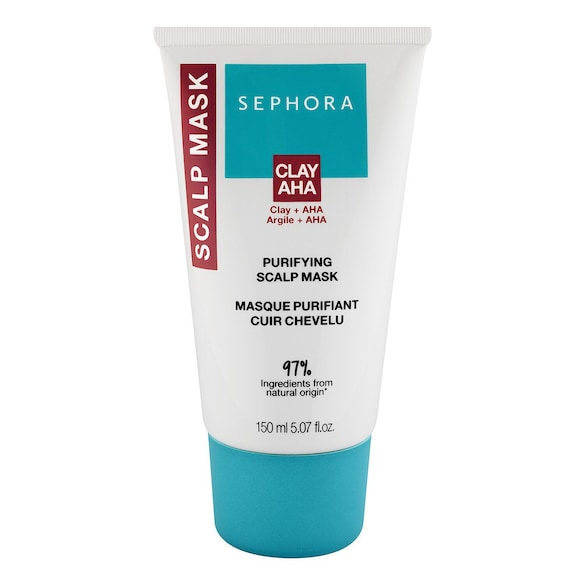 Maschera all'argilla verde e AHA - Maschera purificante per cuoio capelluto, SEPHORA COLLECTION