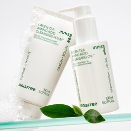 Olio Detergente Struccante al Tè Verde e Aminoacidi - Detergente viso