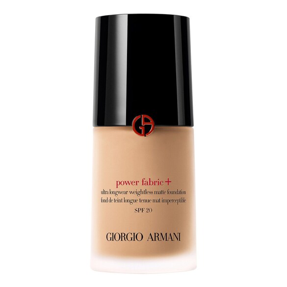 Power Fabric + - Fondotinta a Copertura Completa con Finish Opaco Naturale, ARMANI