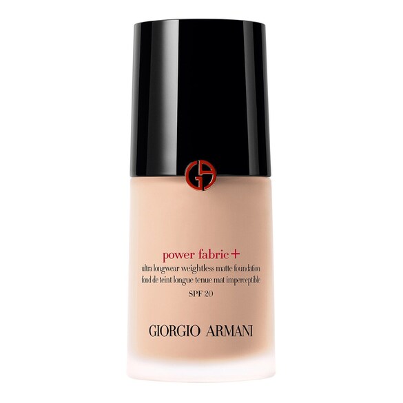 Power Fabric + - Fondotinta a Copertura Completa con Finish Opaco Naturale, ARMANI
