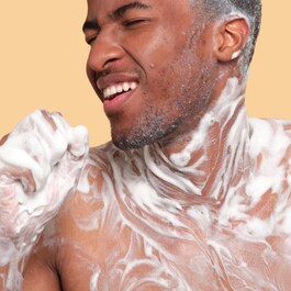 Gel doccia senza flacone alla farina d'avena e mandorle dolci Formato Viaggio