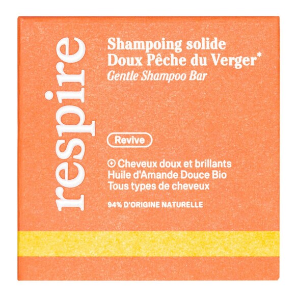 Shampoo solido alla pesca Formato Viaggio, RESPIRE