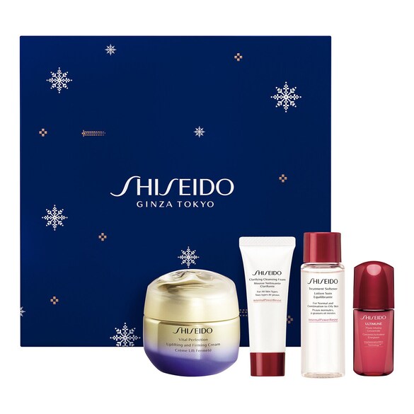 Vital Perfection Holiday Kit - Cofanetto trattamento viso liftante, SHISEIDO