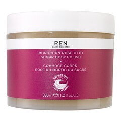 Rose Du Maroc - Scrub corpo allo zucchero, REN CLEAN SKINCARE