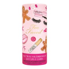 All I Want For Christmas Is Sexy Lips & Lashes - Cofanetto trucco, TOO FACED