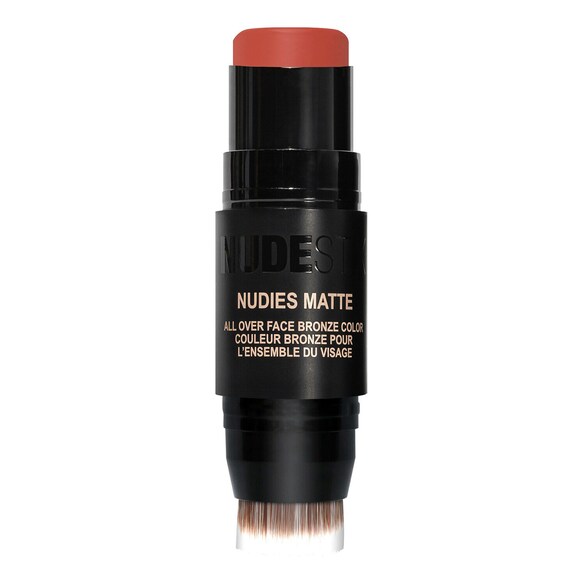 Nudies Matte Bronzer - Stick per contouring a doppia punta, NUDESTIX