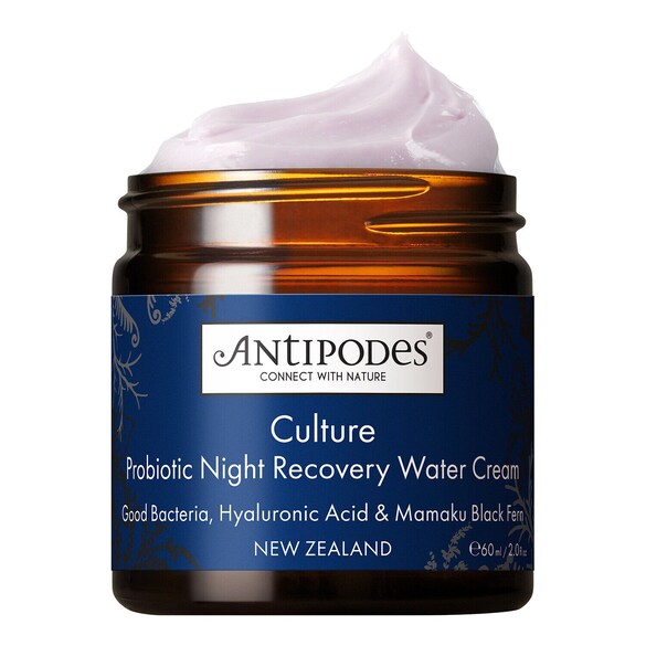 Culture - Gel crema notte riparatore ai probiotici, ANTIPODES