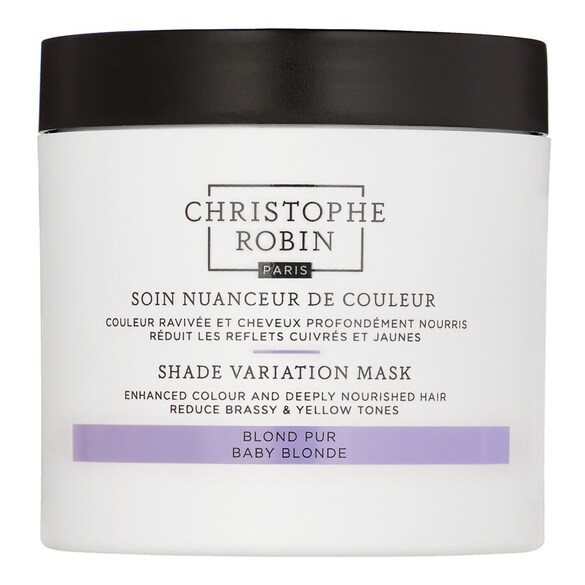 Maschera nuance ravviva colore - Maschera capelli Biondo puro, CHRISTOPHE ROBIN