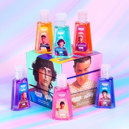 Stranger Things Kit Cube - Set gel mani detergente Formato Viaggio